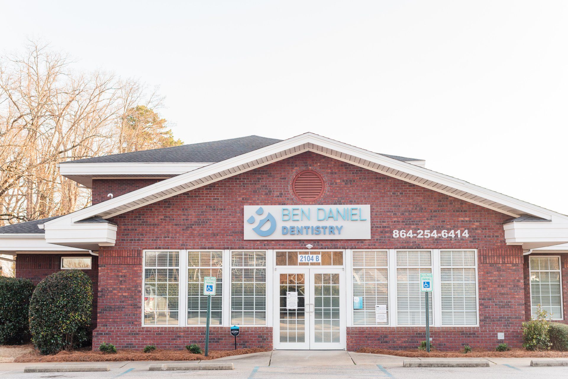 Front of building
