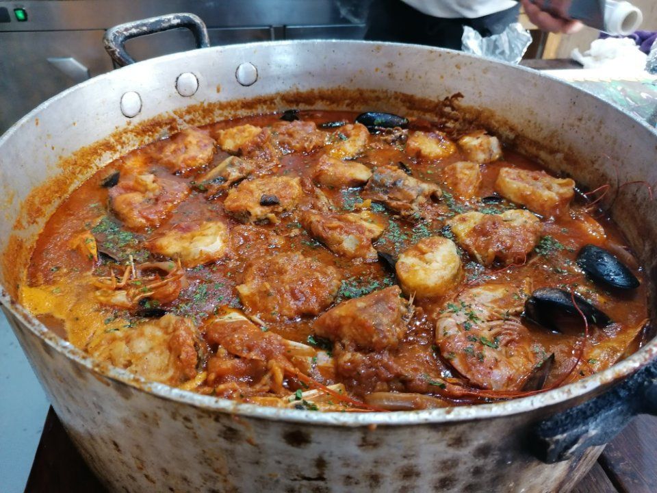 gamberi in umido