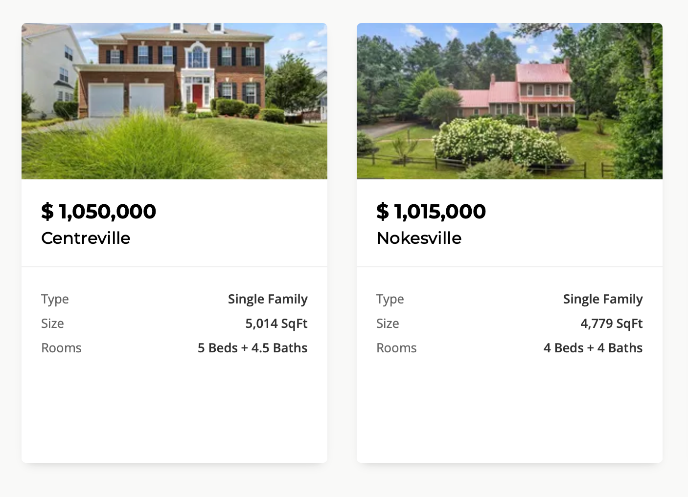 Houses for sale