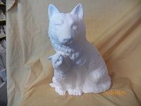 Mama Wolf and Baby Wolf