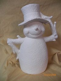 papa snowman plain