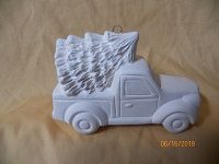 Pickup with Tree Ornament