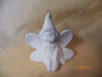 sitting elf ornament