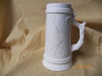 small tankard with eagles