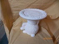 snowman holding plate
