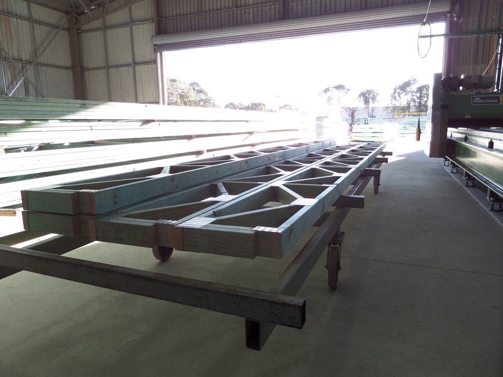 Warehouse with Floor Systems — Hume, ACT — Universal Trusses