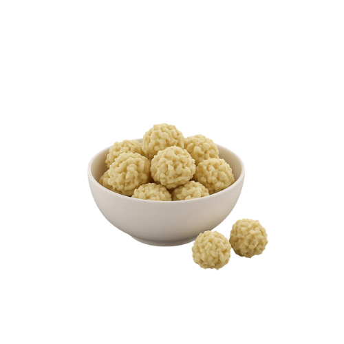 Witte chocolade bites