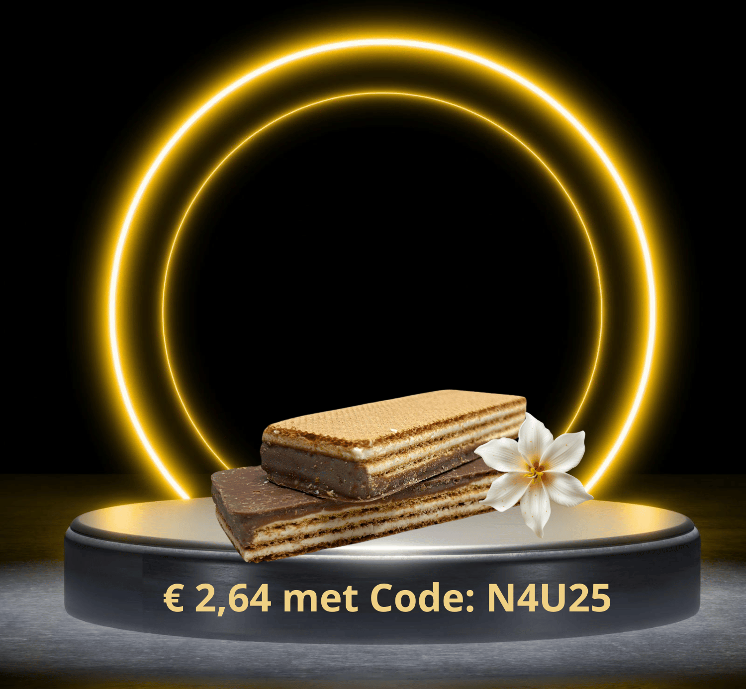 Vanille wafel