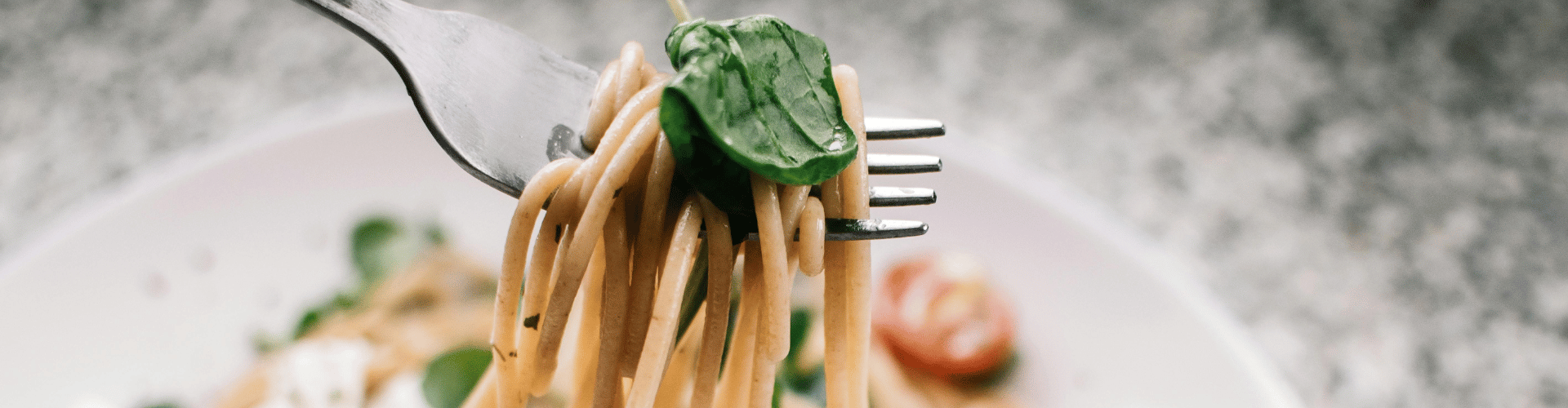 Pasta met spinazie