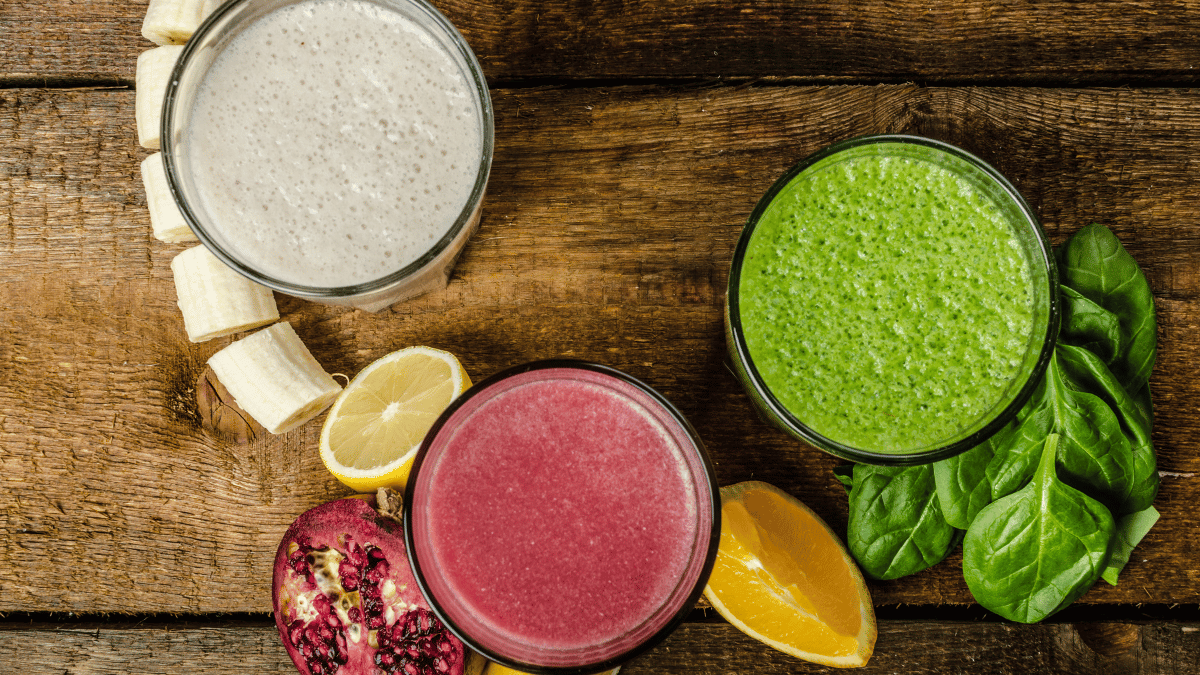 Sapjes en smoothies