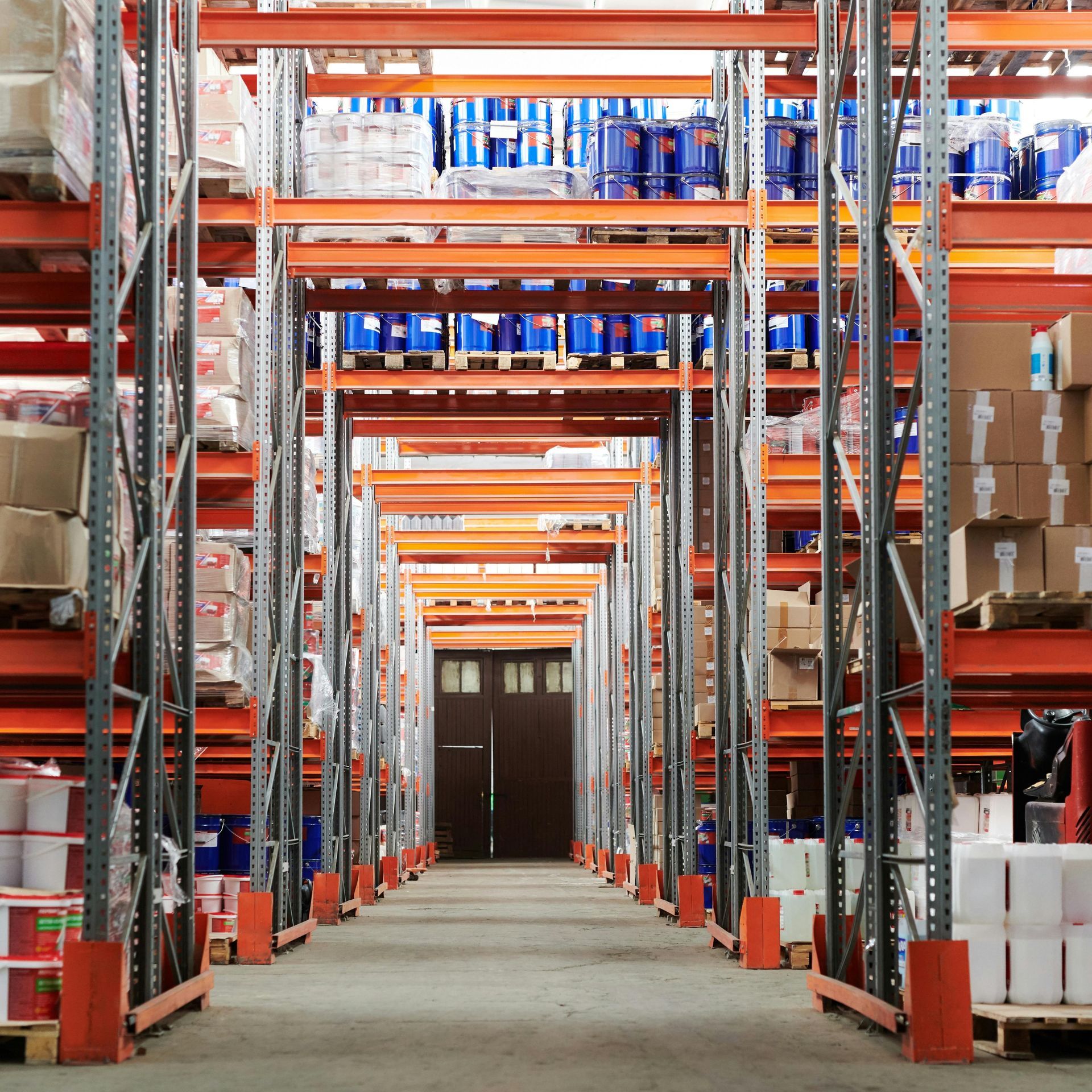 A warehouse.