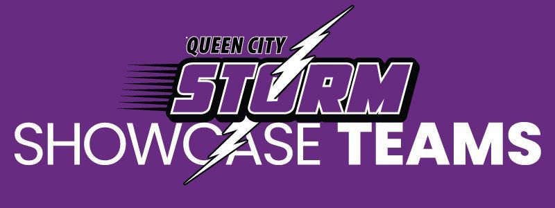 Purple banner with 