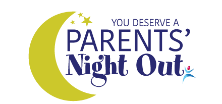 Logo: Yellow crescent moon and stars with text 