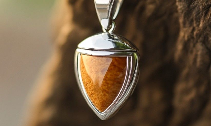 Cremation Pendant Indian Rocks Beach Memorial Keepsake