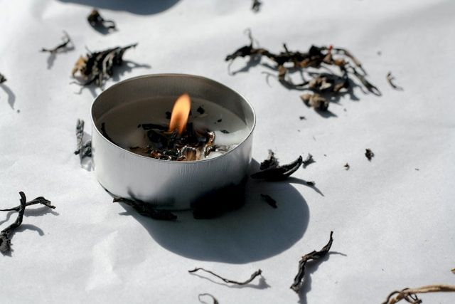 Memorial Candle Indian Rocks Beach Cremation Tribute