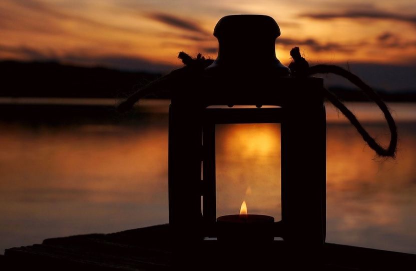 Indian Rocks Beach FL Sunset Memorial Lantern