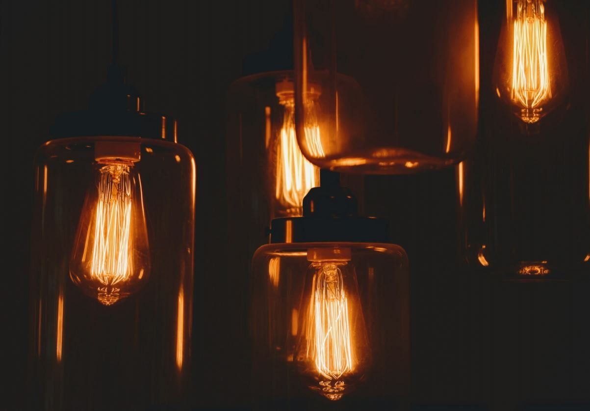 Soft Edison Lights for Clearwater Cremation Services