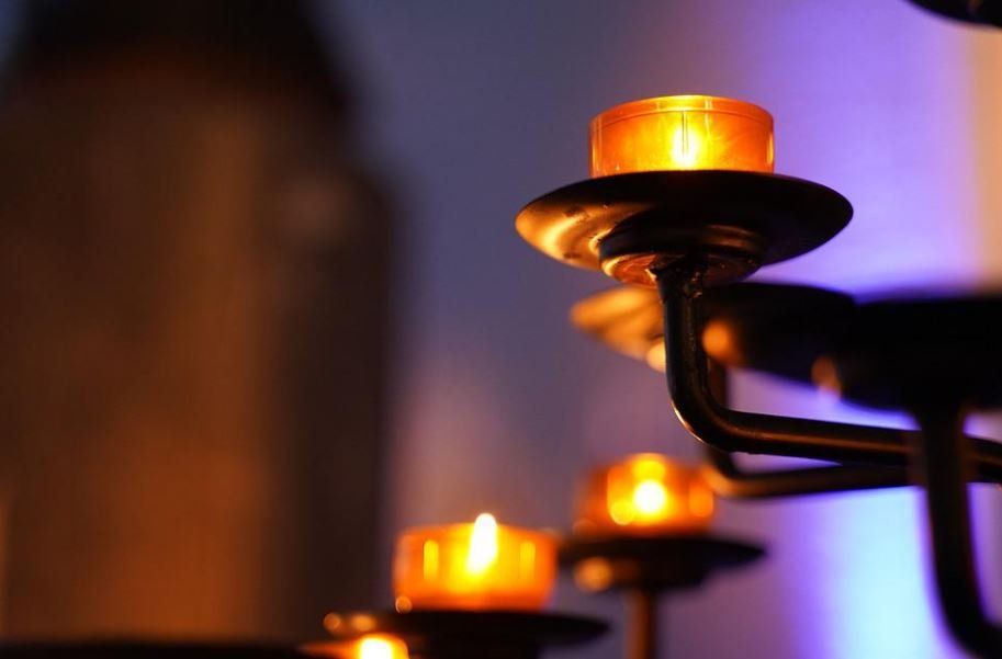 Indian Rocks Beach FL Memorial Candles Lit