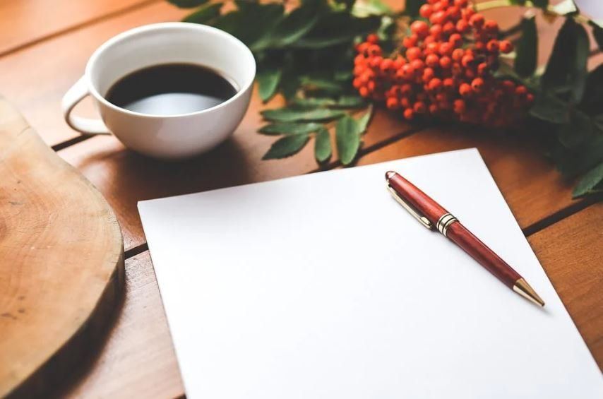 Largo FL Cremation Letter Writing With Coffee