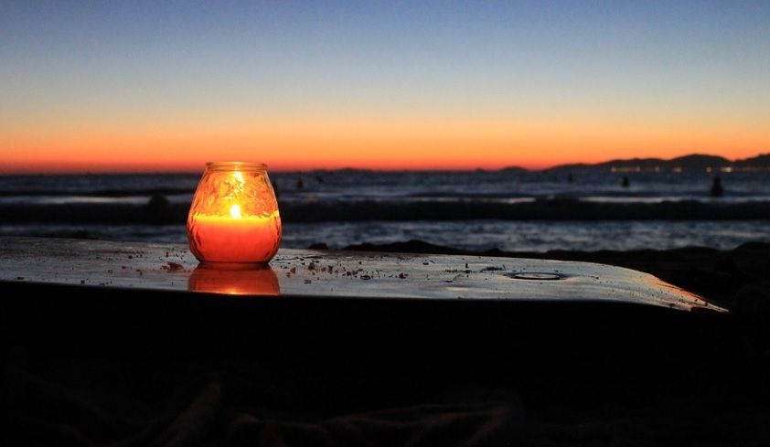 Largo FL Beach Candlelight Remembrance