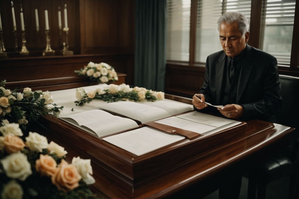 Funeral Director Arranging Cremation in Largo FL