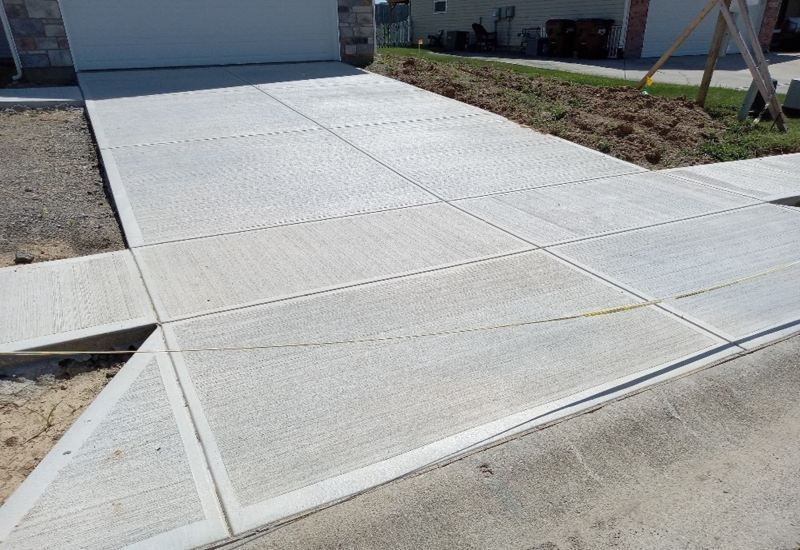 newly paved driveway in Aurora