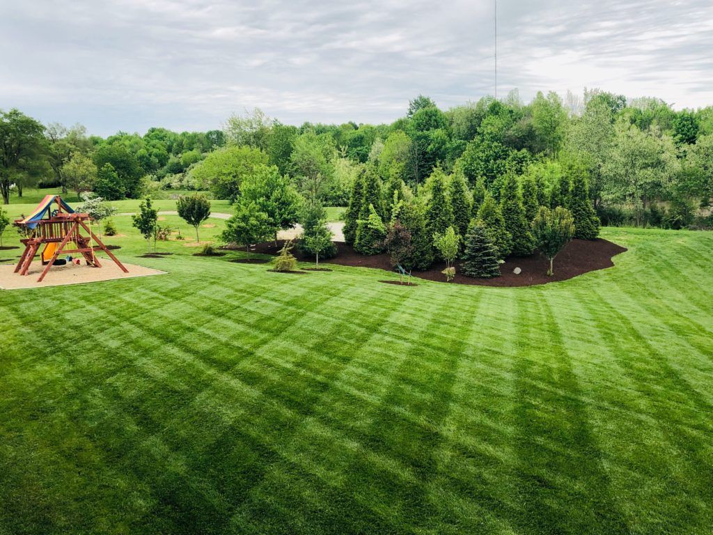 Hudson commercial landscaping maintenance project
