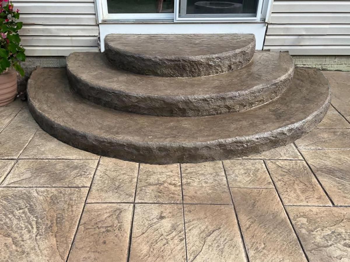 concrete steps in Streetsboro, OH