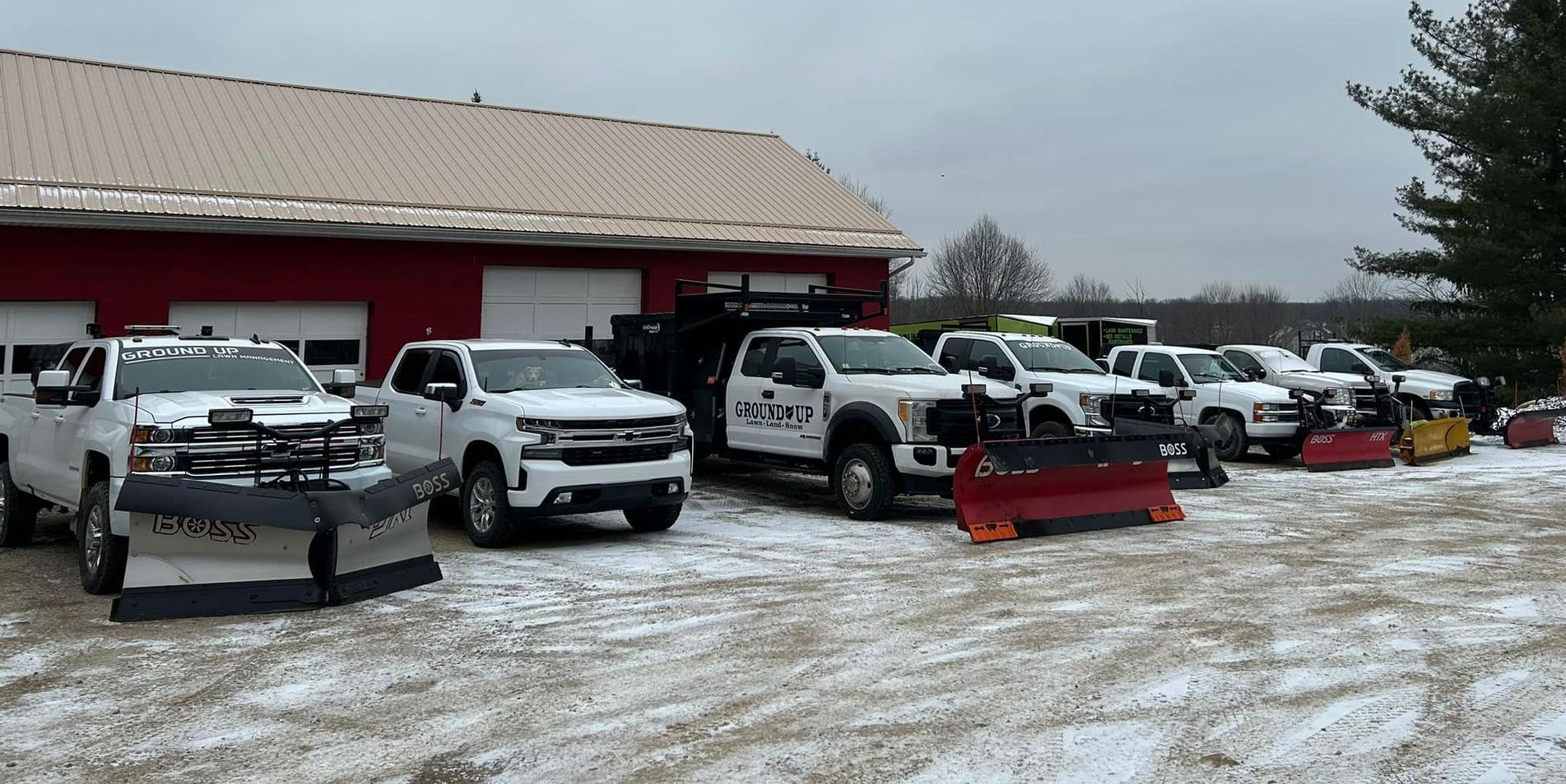 Hudson Ohio Commercial Snow removal company equipment