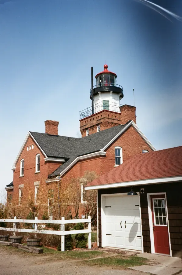 Film photograph of Big Bay Lighthouse