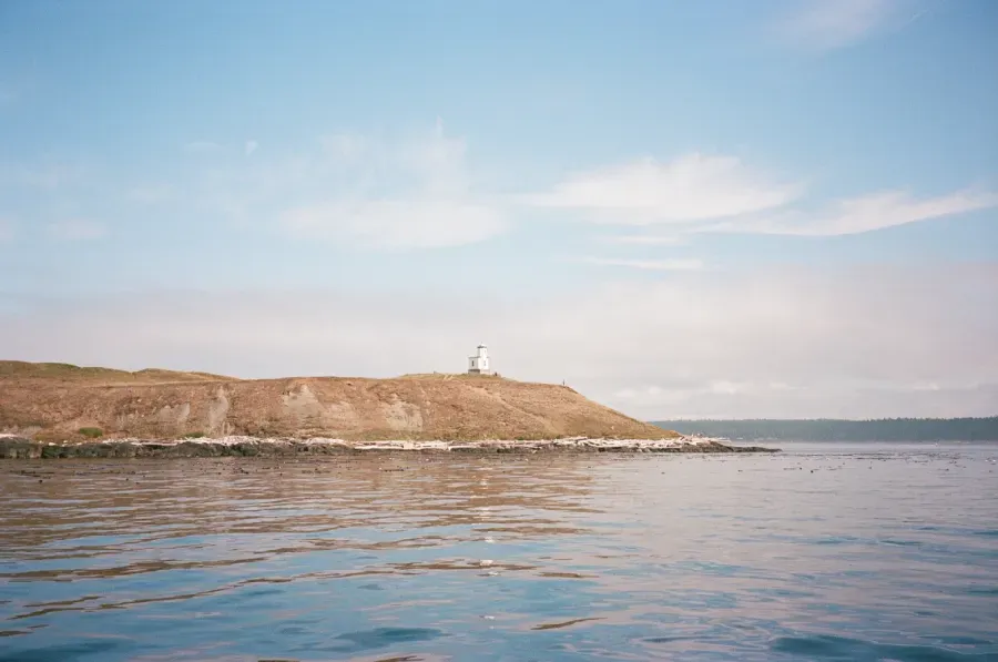 Cattle Point lighthouse on film