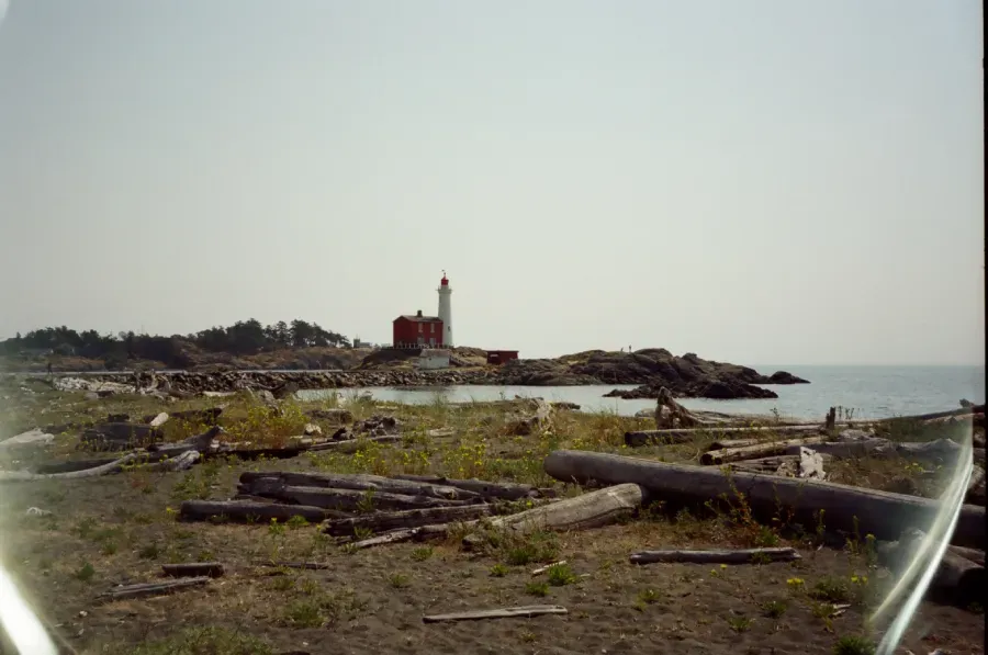 Canada's Fort Rodd Hill Lighthouse on film