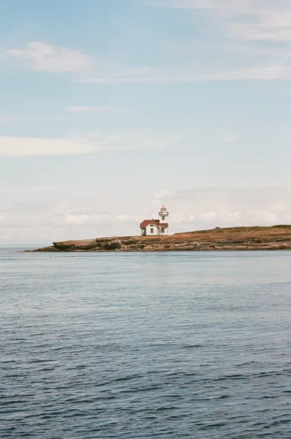 Patos Island Lighthouse on film