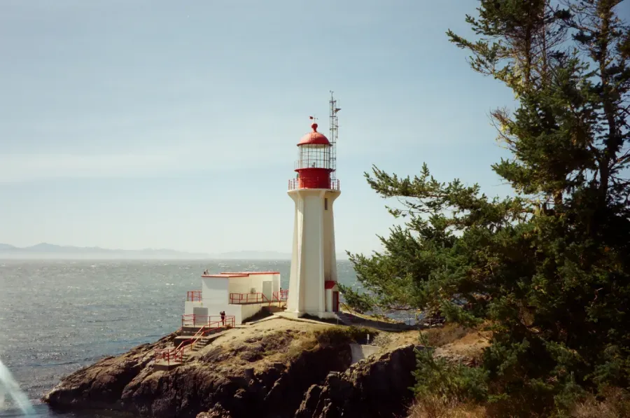 Canada's Sheringham Point Lighthouse on film 