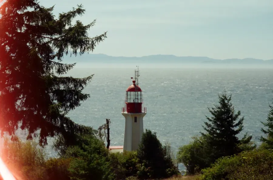 Canada's Sheringham Point lighthouse on film 