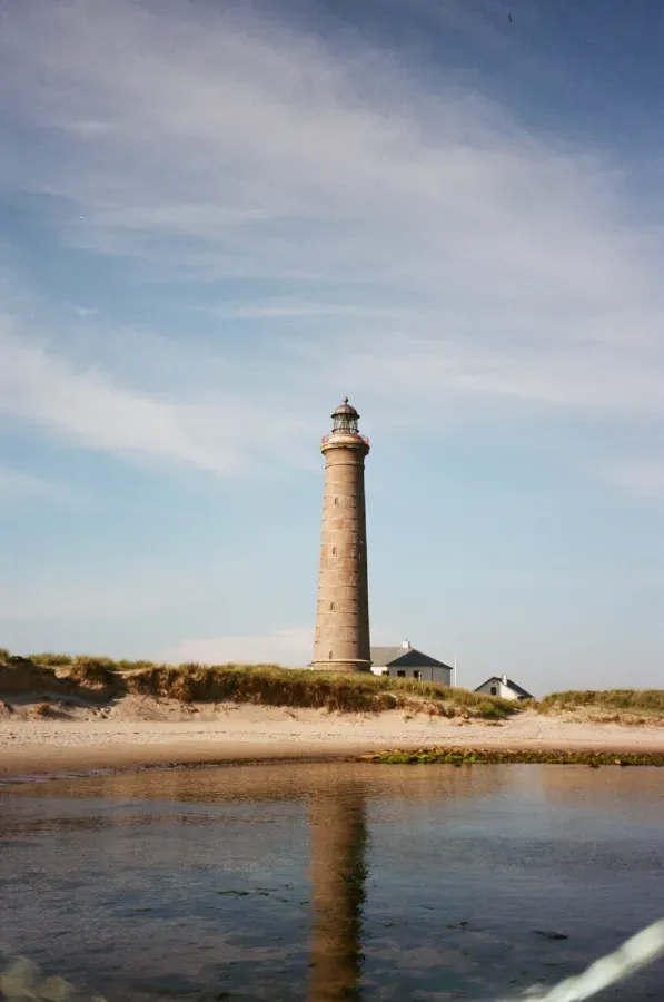 Denmark's Skagen Lighthouse on film