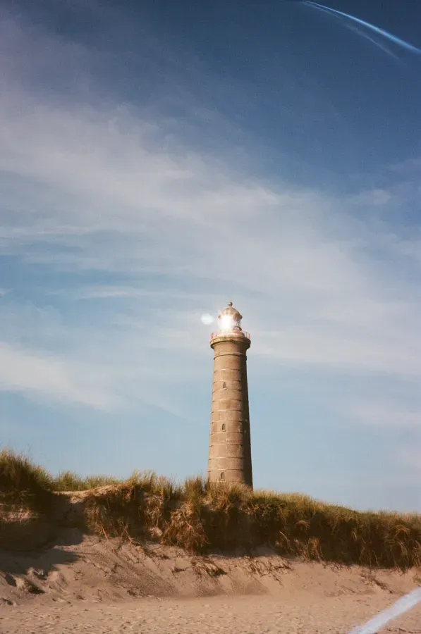 Denmark's Skagen Lighthouse on film