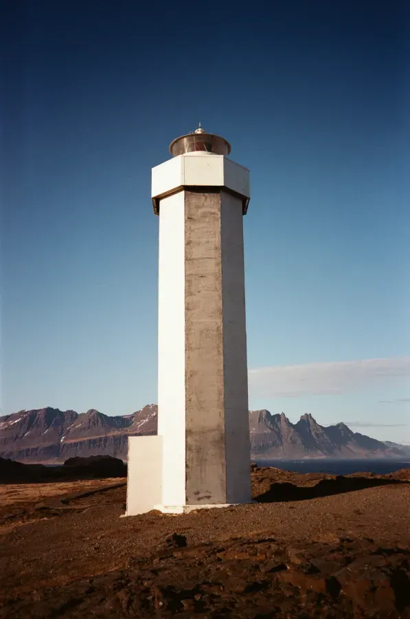 Streitisviti Lighthouse on film