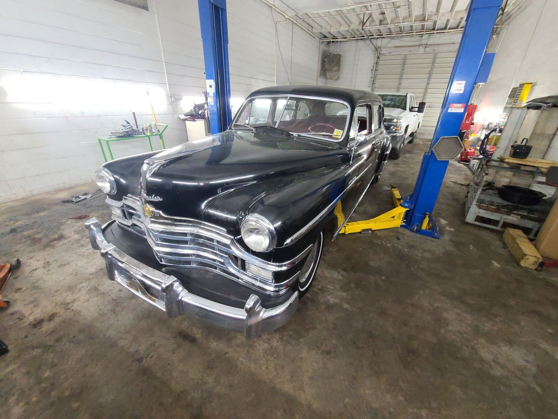 Classic Sedan Repair Inside Auto Shop | HWY 42 Auto Service