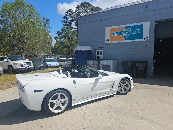 Truck Repair Inside Local Auto Shop | HWY 42 Auto Service