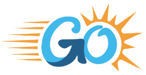 GO! Food Truck Digital Menu Board Logo