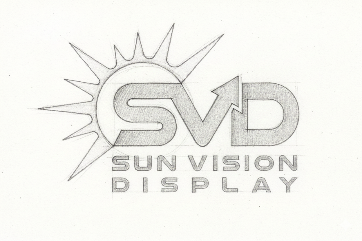 Sketch of SVD logo