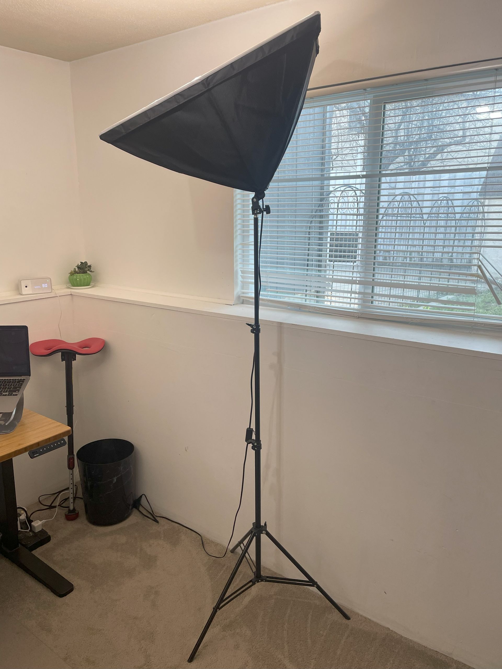 rE Monitor indoor lighting setup (image provided by customer)