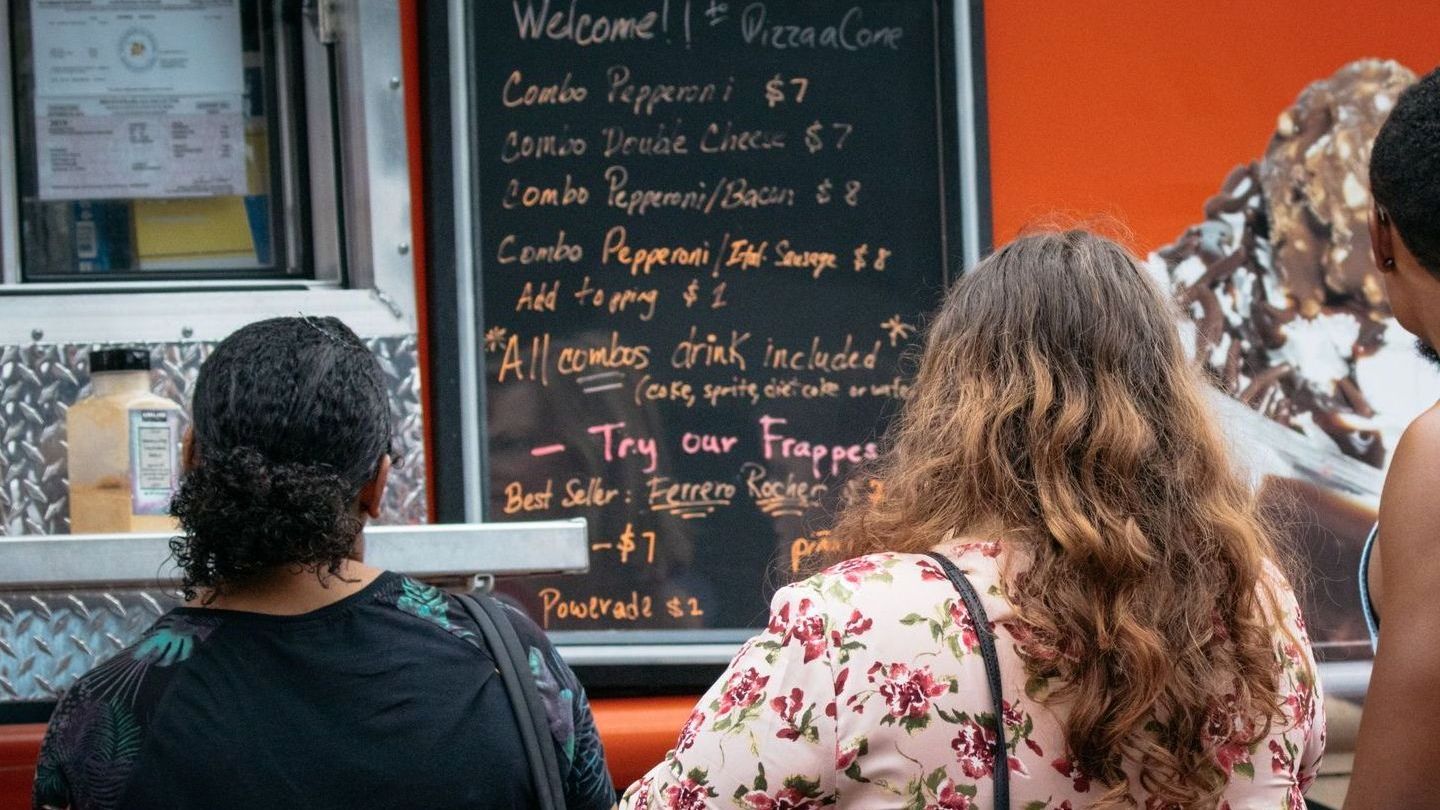 chalk food truck menu
