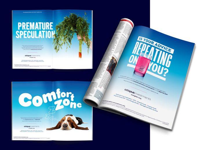 An example of an Advertising Campaign for Octopus Investments. © The Animo Group Ltd.