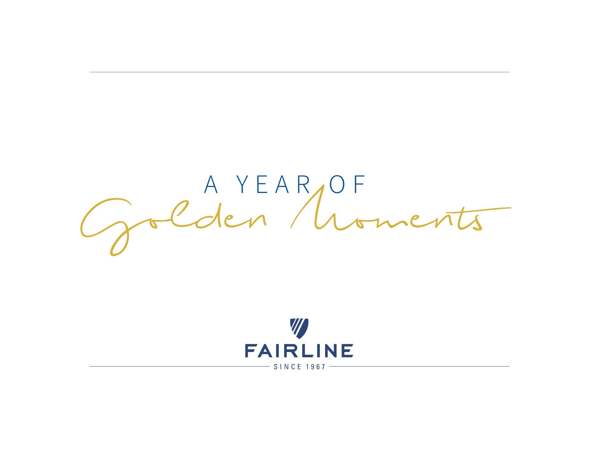 Visual identity for Fairline Yachts'