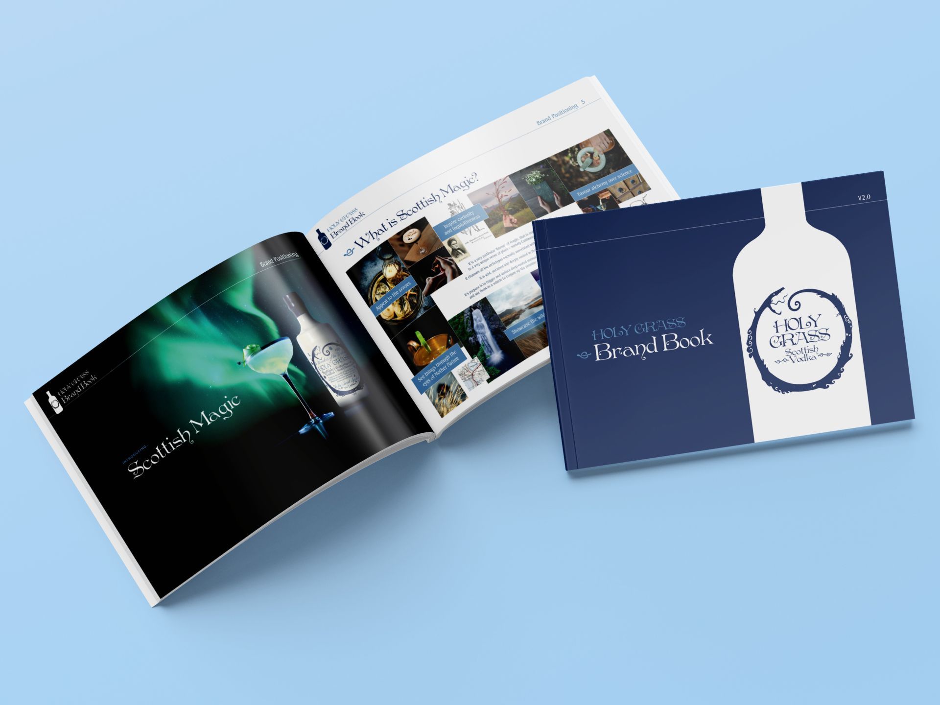 Brand Book for Holy Grass Vodka