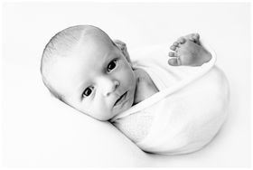 Newborn baby during a newborn photoshoot in dublin Ireland