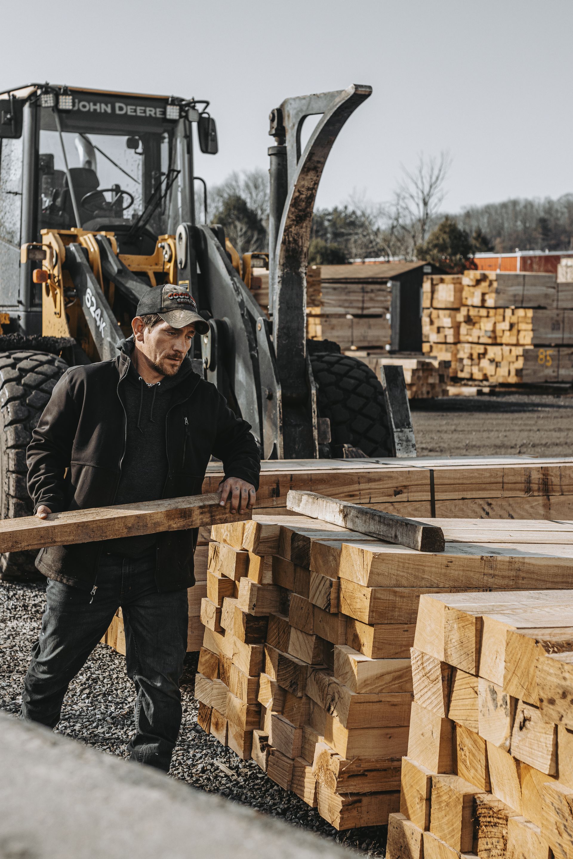 Sustainable logging Centre Hall
