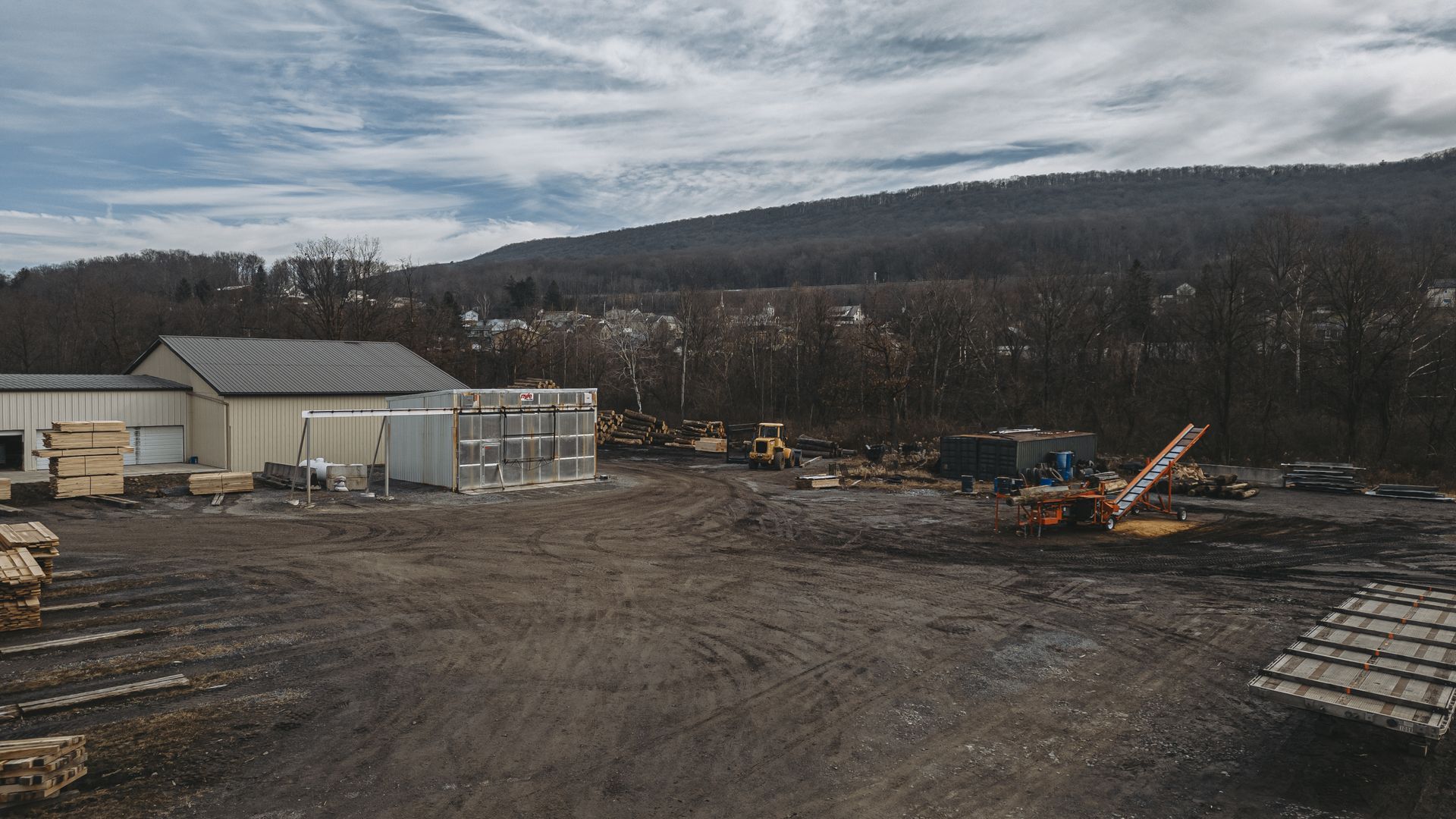 Sustainable logging Centre Hall